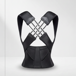 Corretor Postural Premium Zenviax™ - Suporte Ergonômico Ajustável para Alinhamento dos Ombros e Coluna (Unissex)