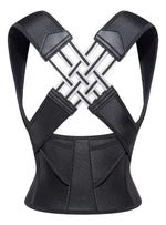 Corretor Postural Premium Zenviax™ - Suporte Ergonômico Ajustável para Alinhamento dos Ombros e Coluna (Unissex)