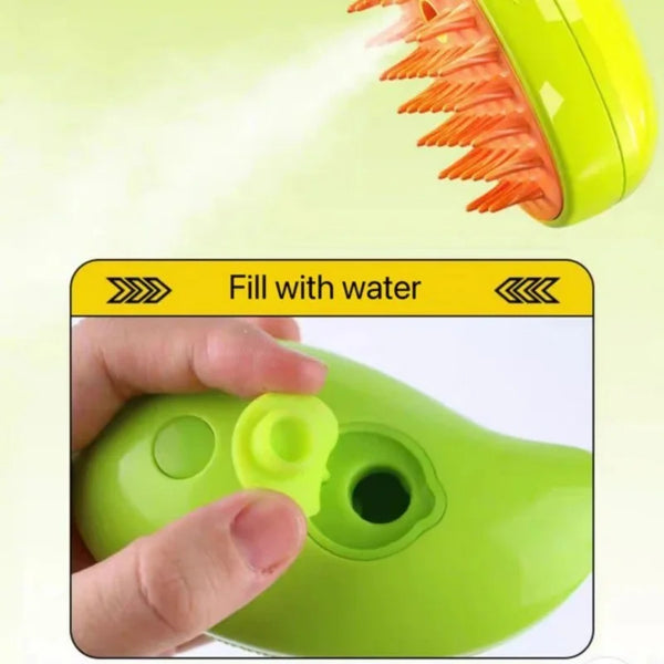 Escova A Vapor 3 Em 1 Autolimpante