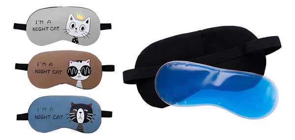 Máscaras de Dormir com Gel