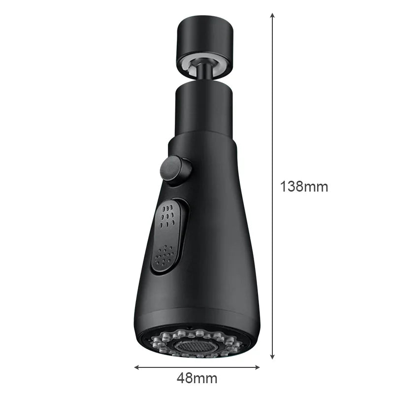 Extensor de torneira de cozinha 3 em 1