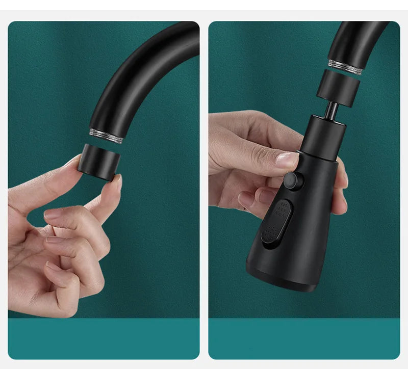 Extensor de torneira de cozinha 3 em 1