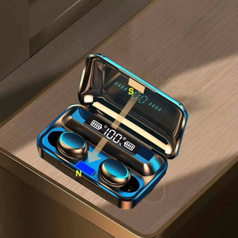 NOVOS fones de ouvido Bluetooth F9 9D