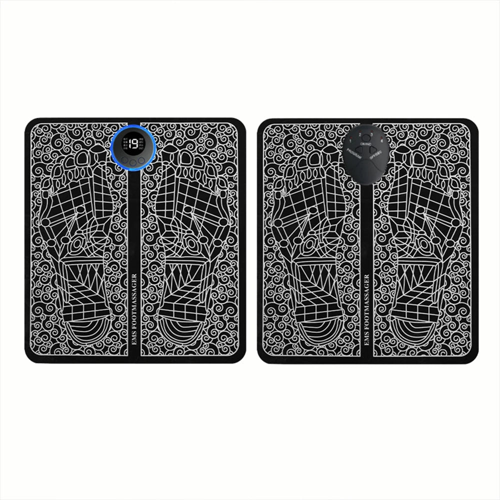 Tapete de massagem elétrica para os pés