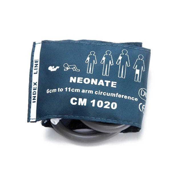 Seis tamanhos de manguito de coxa