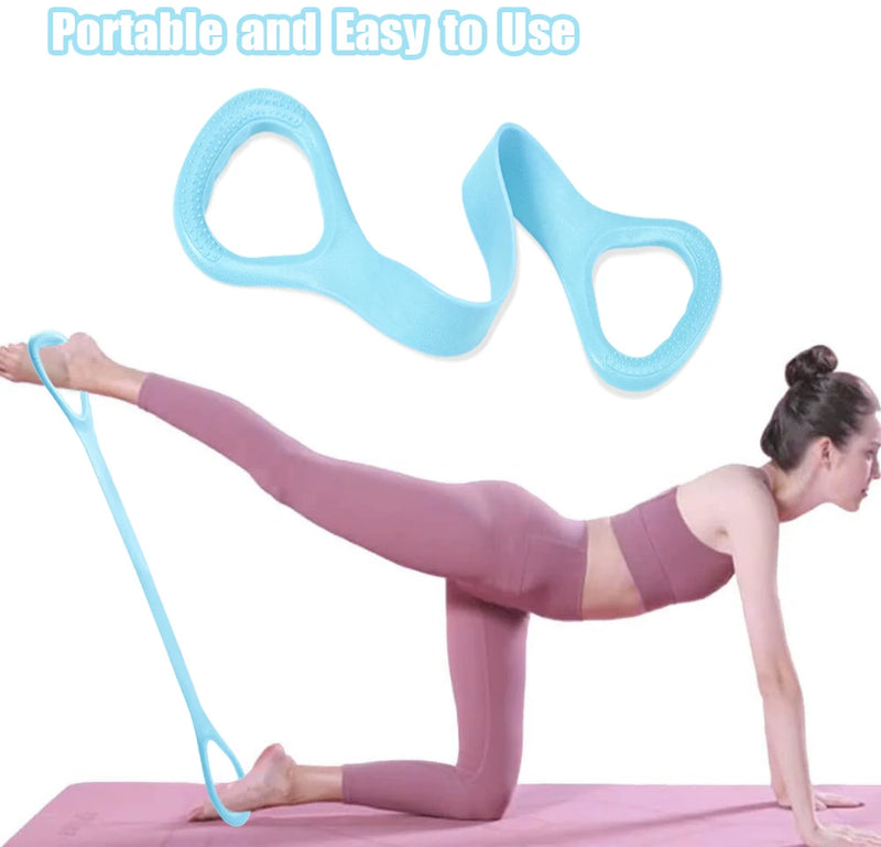 8 Faixas de resistência para exercícios de fitness