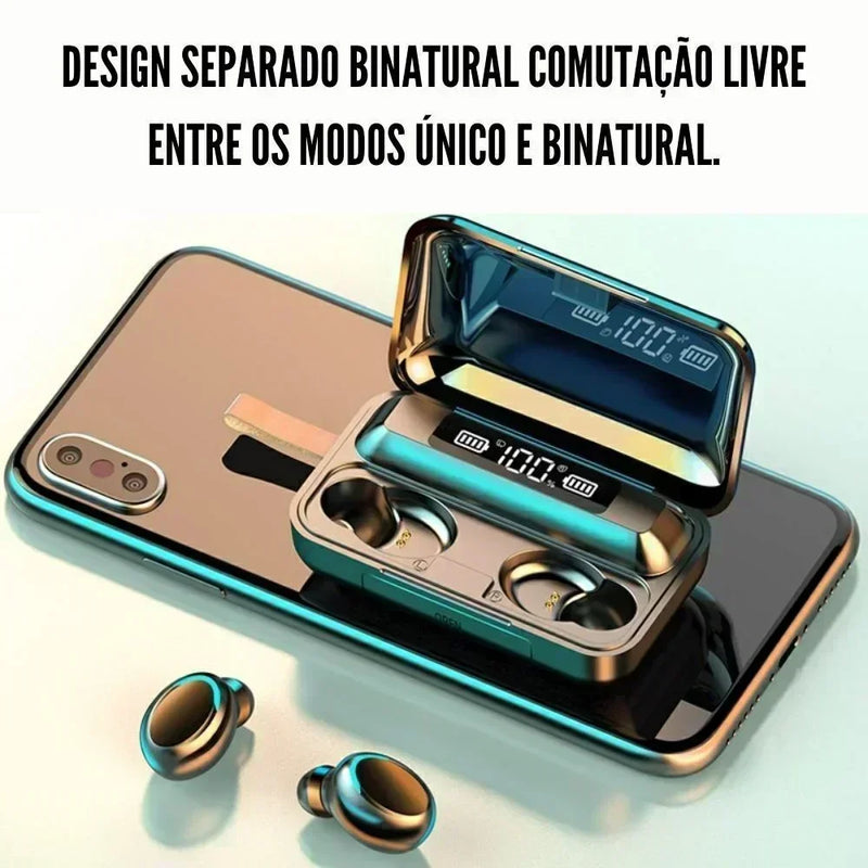 NOVOS fones de ouvido Bluetooth F9 9D