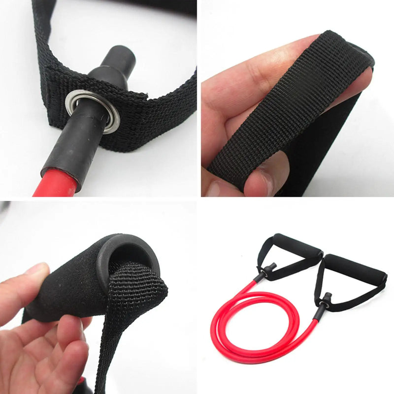 Faixas de resistência de 5 níveis com alças