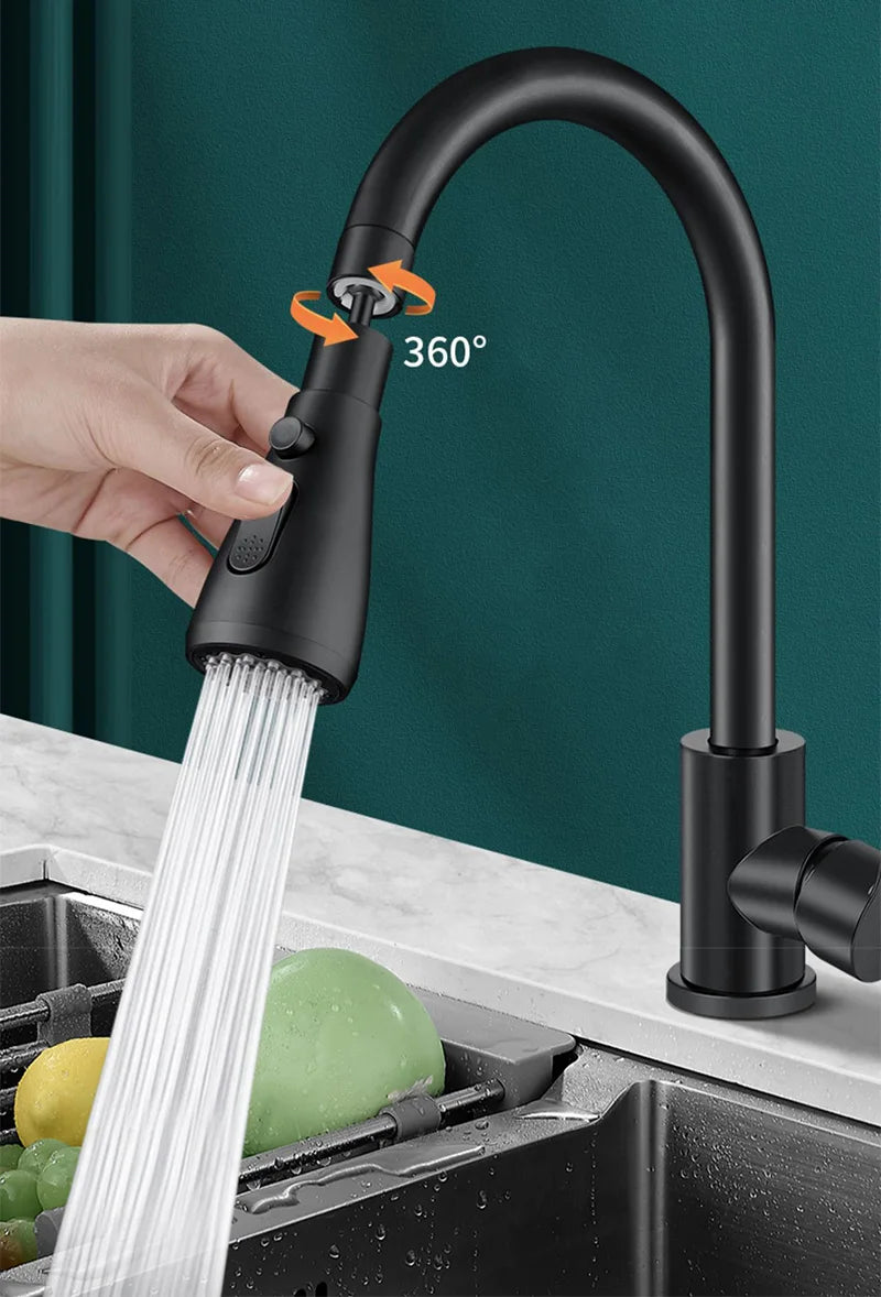 Extensor de torneira de cozinha 3 em 1