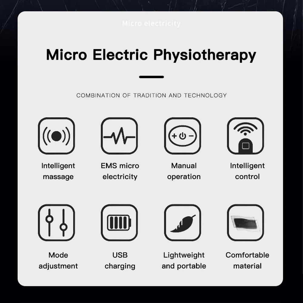 Tapete de massagem elétrica para os pés