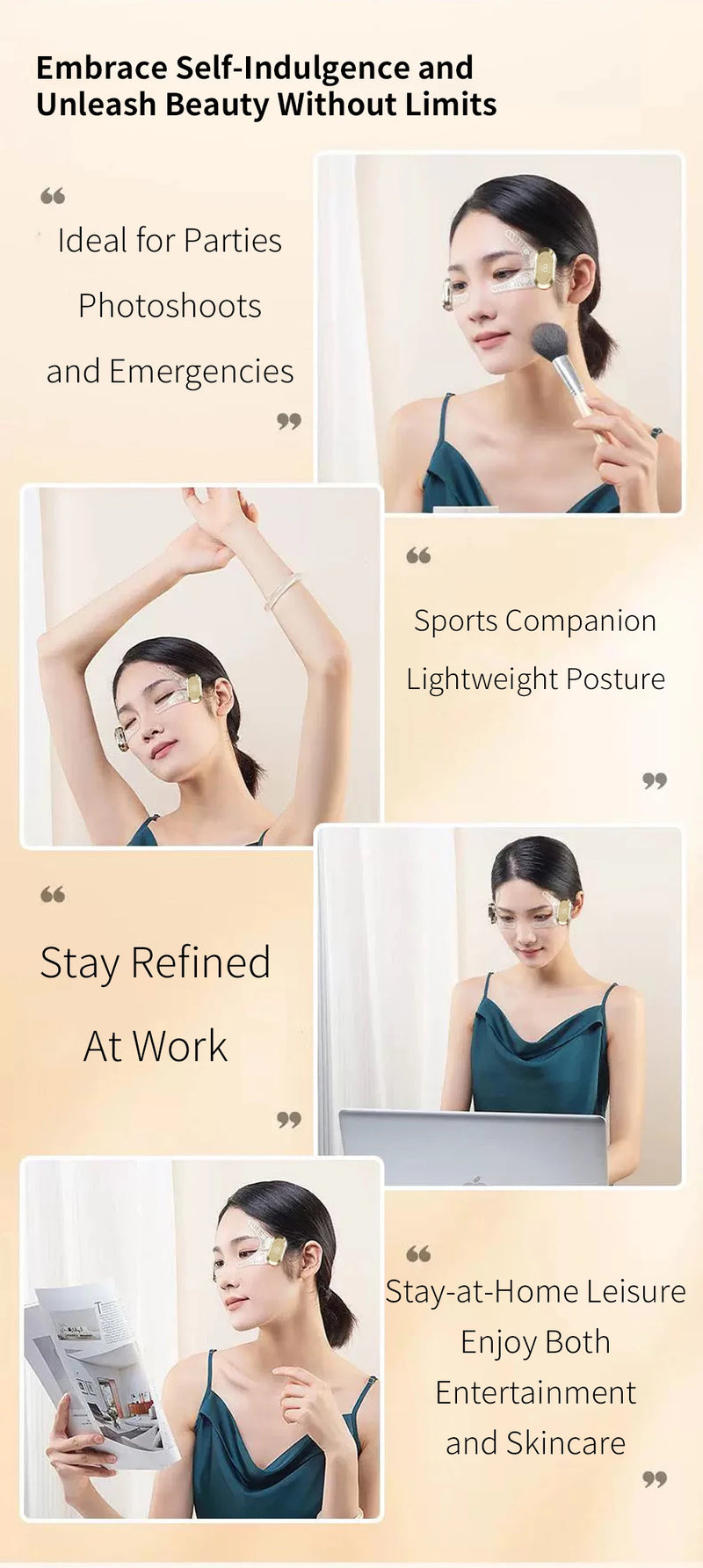 Equipamento de massagem ocular