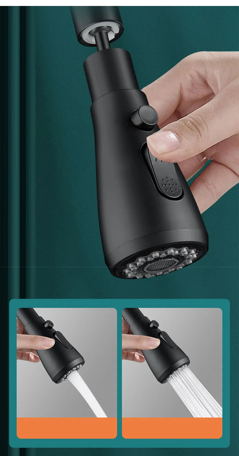 Extensor de torneira de cozinha 3 em 1